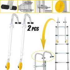 Universal Ladder Roof Hook Stabilizer Heavy Duty Aluminium For Extension Ladders