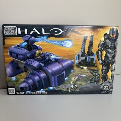 Halo Mega Bloks 97014 Covenant Wraith Brand New Sealed Set Construx 637 Pieces