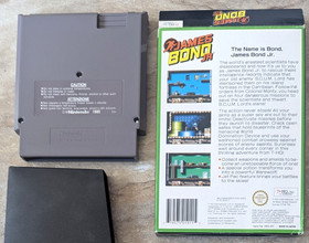 RARIT&Auml;T - James Bond Jr - 1991 NES  Spiel  -  PAL A - NINTENDO
