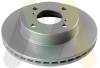 2X Bremsscheibe Coated Motaquip LVBD1565 FüR Nissan Pixo UA0 Suzuki Alto 7 GF