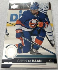 2017-18 Upper Deck Series 1 Hockey Calvin De Haan New York Islanders #121