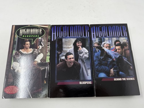 Huge Highlander VHS Lot – Movies + Series Volumes I II IV + Bloopers, Extras - Picture 9 of 12