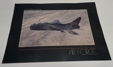 Póster Litográfico De Colección Fuerza Aérea A-7K CORSAR II Arizona 17"x23" Estados Unidos EE. UU.