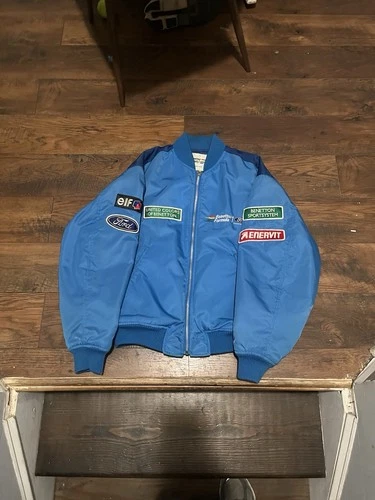 Vintage Benetton Formula 1 Blue Jacket Size 48 Rare Mild Seven From Japan video thumbnail