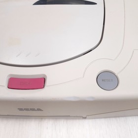 Sega Saturn Console with 2 Virtua Gun controllers & 3 games Japanese System