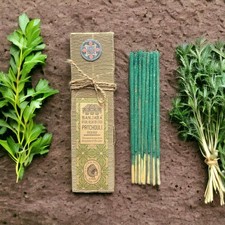 Ritual Resin On Stick - Patchouli 8 Incense Sticks Banjara Earthy Musky NEW
