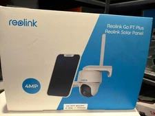 reolink go pt plus Outdoor Security WiFi Battery Camera  with solar panel