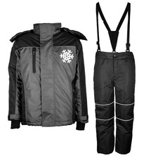 Skianzug Kinderskianzug 2 teilig Schneeanzug Winteranzug Olli grau MS-Trachten