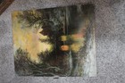 Antique Wall Art Print Landscape Bridge — photo 1
