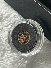 Krugerrand en or 1/50 oz 2019 - épreuve - pièce rare (boîte avec certificat d'authenticité) 