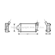 Ladeluftkühler Kühler Ladeluft für VW Lupo 6X1 6E1 Polo 6N2 Seat Arosa 6H