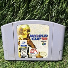 World Cup 98 (Nintendo 64, N64) - Cartridge Only - Tested, Working EA Sports