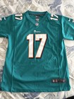 Not Worn Youth Nike NFL Miami Dolphins #17 Tannehill Football Jersey Green Large