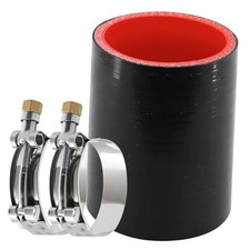 ID Silicone Coupler Hose,4-Ply High Temp Reinforced Straight Turbo Hose 2 Inch