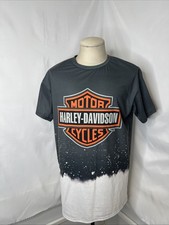 Acid Wash Y2K Vintage Harley Davidson shirt XL Made In USA