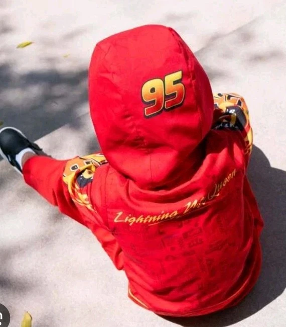 Un papel principal Disney Cars Lightning McQueen Premium lavable - talla 4 Foto 3 de 4