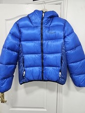 Trapstar Hyperdrive Puffer Jacket - Blu Ghiaccio - Taglia S - Autentico