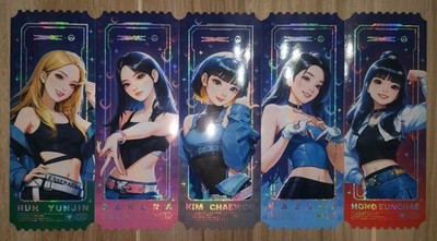 LE SSERAFIM x Overwatch 2 Perfect Night Photo Ticket Cards