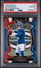 Panini Select 2025 Jaxson Dart #93 Tri-Color Prizm /399 Rookie PSA 10 Giants