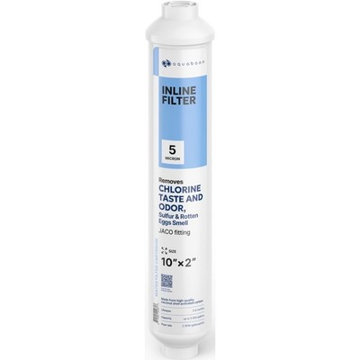 1 Pack of  Inline Post/Carbon Polishing Water Filter Catridge RO (Jaco fitting)