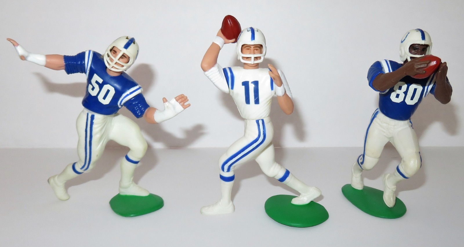 Lot of 11 Colts NFL Starting Lineup Figures Chandler Trudeau Brooks Bickett RARE thumbnail 8