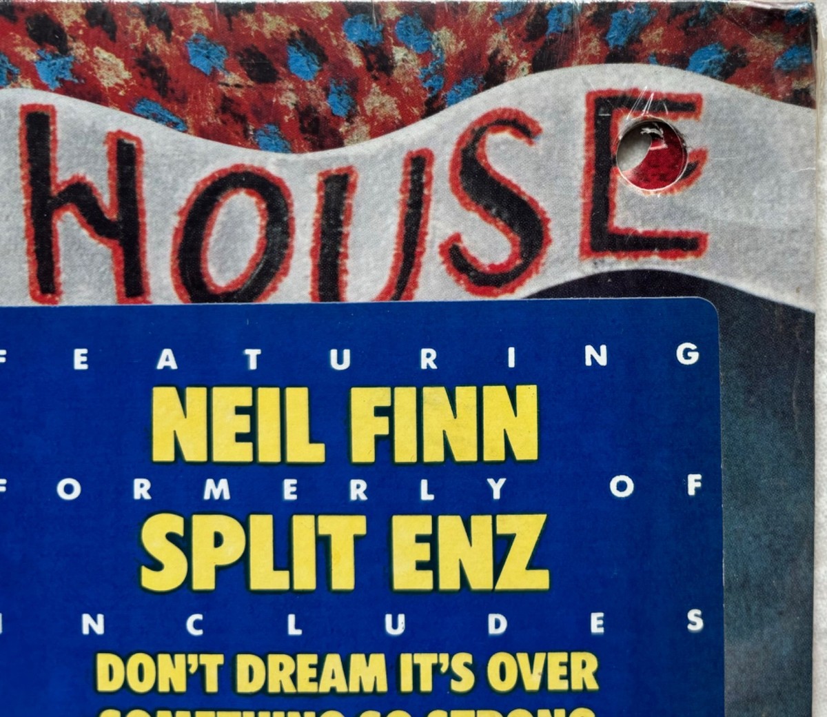 Crowded House - Self Title - 1986 - Vinyl LP SEALED w/Hype Sticker