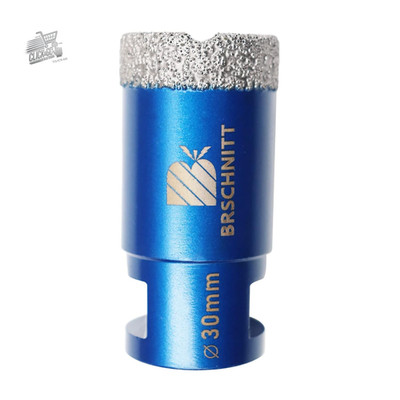 Diamantspitze 30mm M14 Bohrer Vakuum geschliffen Porzellan Steinzeug Keramik Marmor