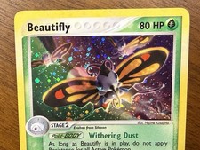 Beautifly Holo Rare EX Ruby and Sapphire 2/109 LP on eBay