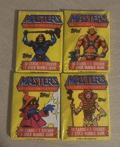 He-Man Vintage Wax Pack Set (4)