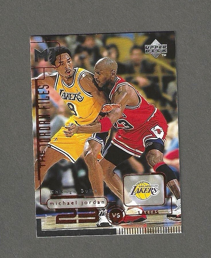1998-99 Upper Deck The Michael Jordan Files W/ Kobe Bryant #147 MJ Living Legend