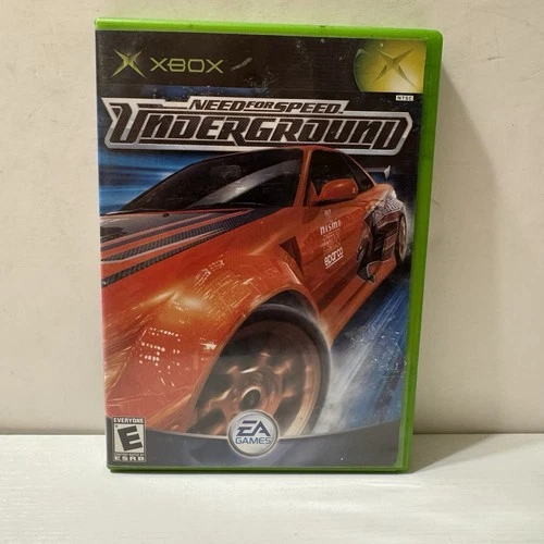 Need for Speed: Underground (Microsoft Xbox, 2003) CIB with Manual