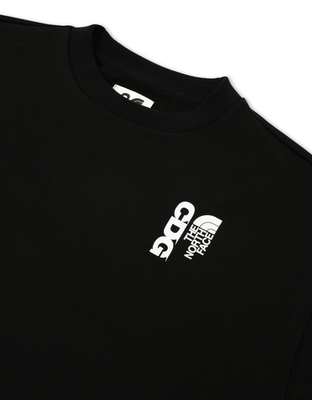 CDG x The North Face Crewneck Sweatshirt – Black – Brand New