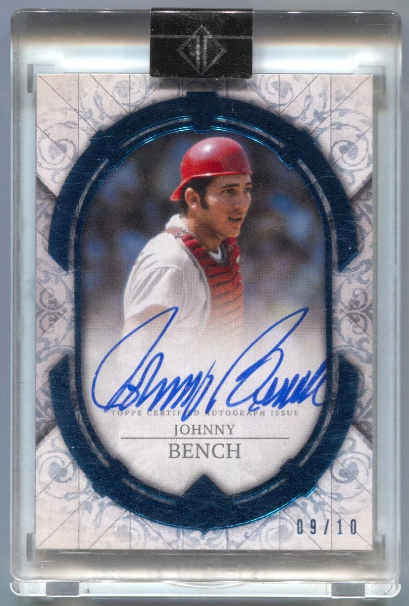 Johnny Bench Serial Numbered Baseball Sports Trading Cards for