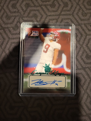 Bryce Young 2021 Pro Set Power Emerald Campus Kings Autograph #19/50