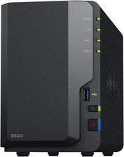 Synology 2 Bay NAS DS223 Diskless