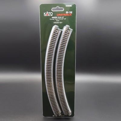 Kato Unitrack 20-132 - Curved Track (R348-45) (4 Pieces) - Spur N