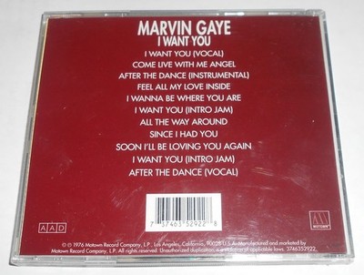 Marvin Gaye - I Want You CD | eBay