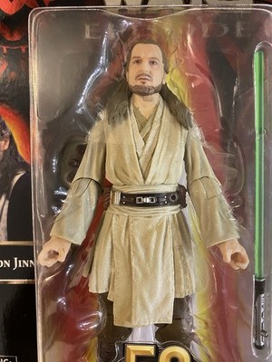 Star Wars Black Series 6'' Qui-Gon Jinn Ep 1 Phantom MenaceVintage New Sealed