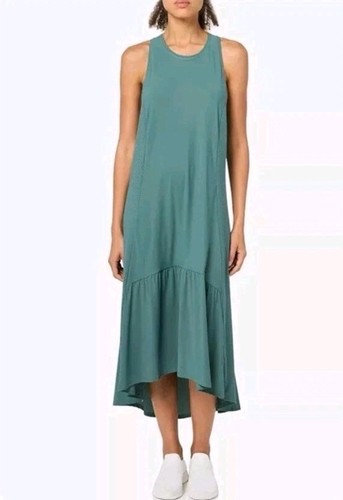 Sweaty Betty Explorer Ace Midi Dress Cool Forest Green Size Small