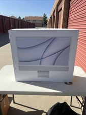 Apple OEM iMac 24 M4 Blue Retail Box Only Empty with Original Inserts 2024