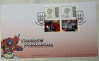 GB QEII 2022 Transformers Part Machin Pane FDC Better Arkholme Carnforth SHS