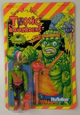 Super7 ReAction Toxic Crusaders TOXIE Action Figure Avengers 2019 Unpunched New