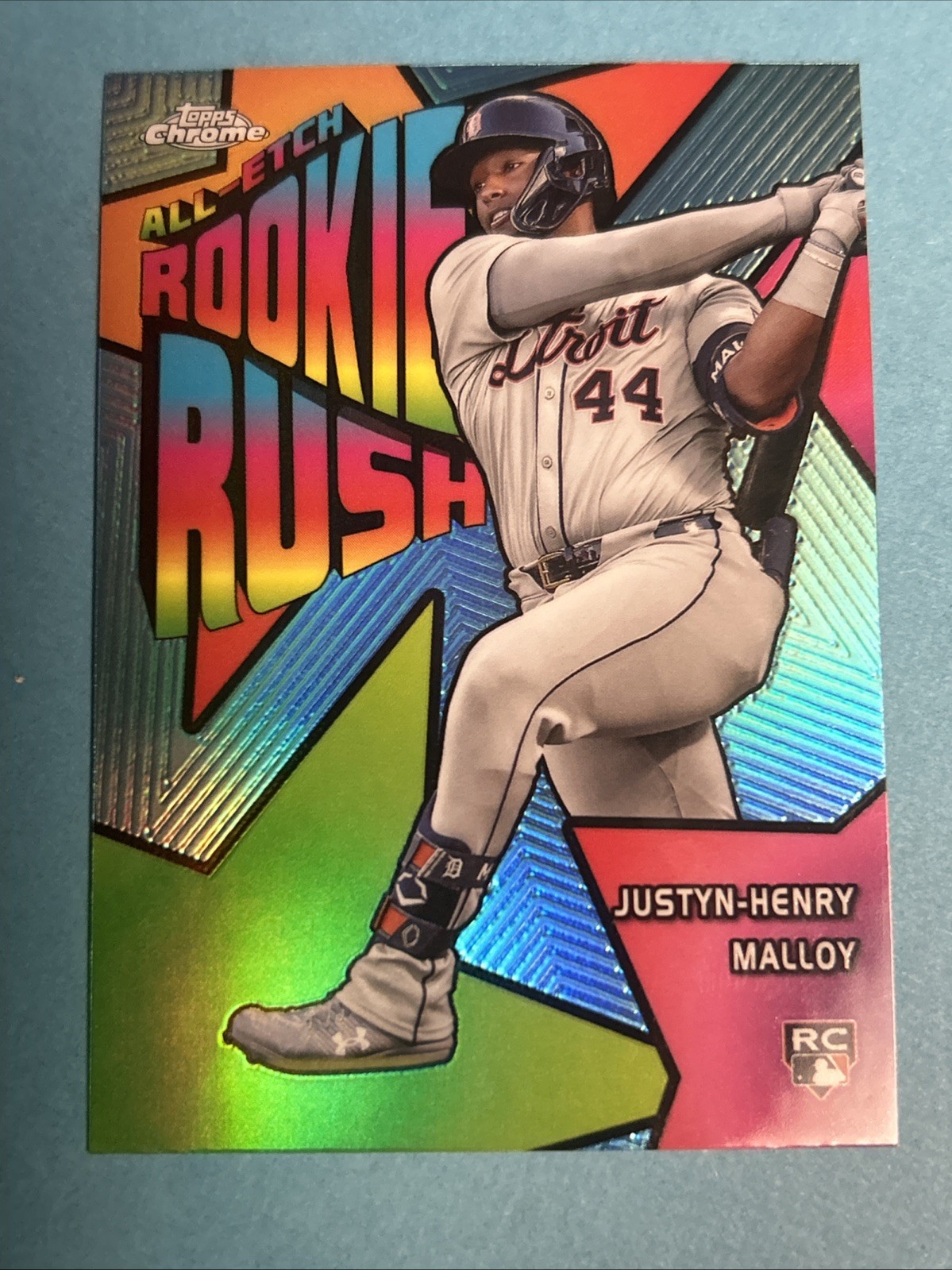 2025 Topps Chrome - All-Etch Rookie Rush Justyn-Henry Malloy #CERR-19 (RC)