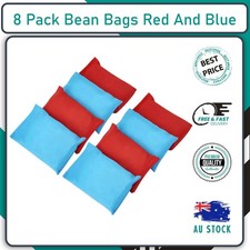 8 Pack Bean Bags Red And Blue Cornhole Toss Board Yard Catch or Toss Games Throw