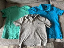 Polo ralph lauren boys Shirts size 5- Lot of 3