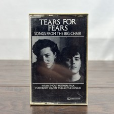 Tears for Fears Songs from the Big Chair Cassette 1984 / 1985 Polygram Mercury