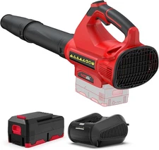 PowerSmart 40V Cordless Leaf Blower w/ 4.0Ah Battery & Charger, 2-Speed