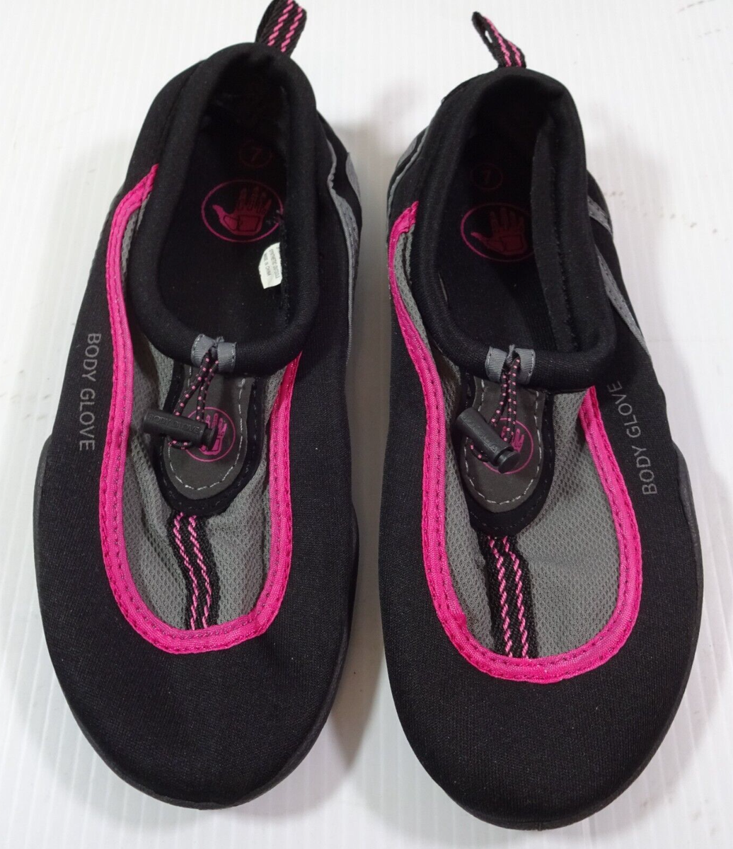 BODY GLOVE Womens RIPTIDE III WATER SHOES Black/Pink Size