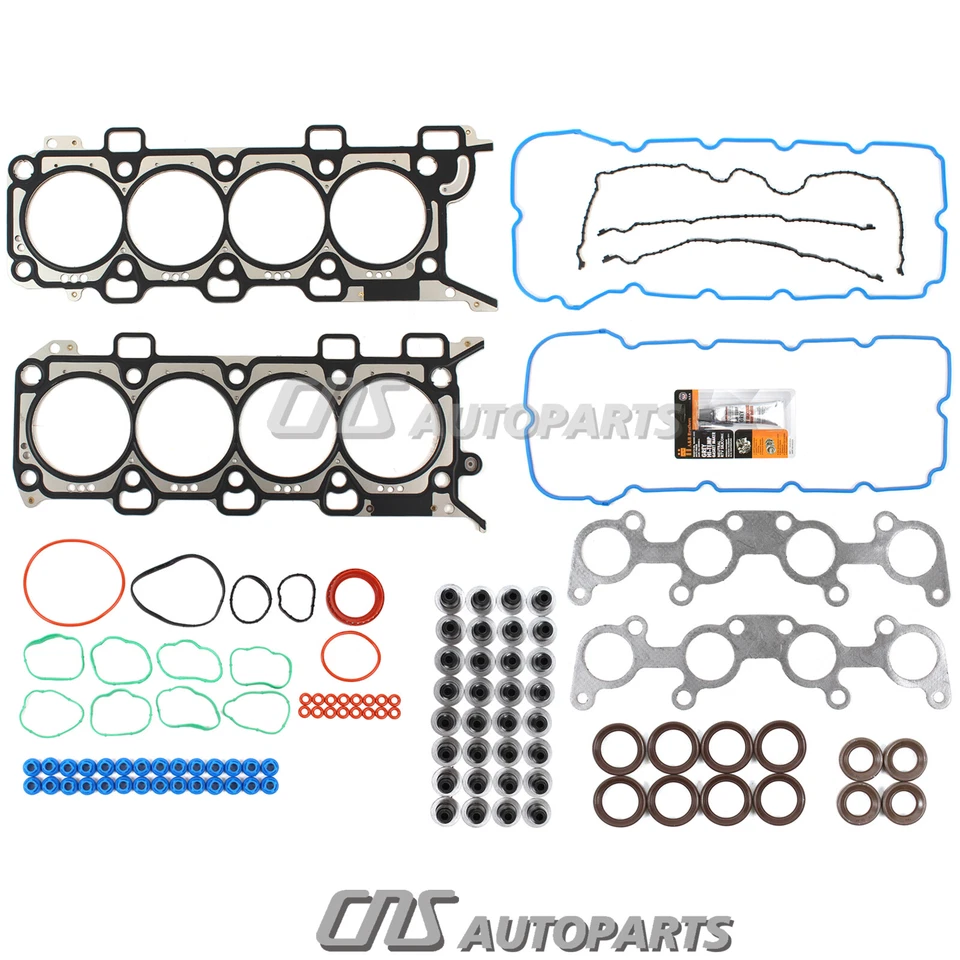 Full Gasket Set Fits 2011-2014 Ford F-150 Mustang GT 5.0 DOHC VIN F Foto 2 de 4