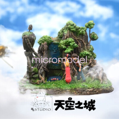 ShenYin Studios Castle in the Sky Resin Model Laputa Statue In